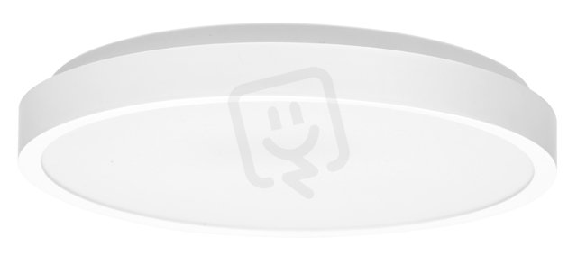 LIRA LED svítidlo kruh 12W,1200lm,4000K,IP44,bílý lem ECOLITE W3090-12W/BI