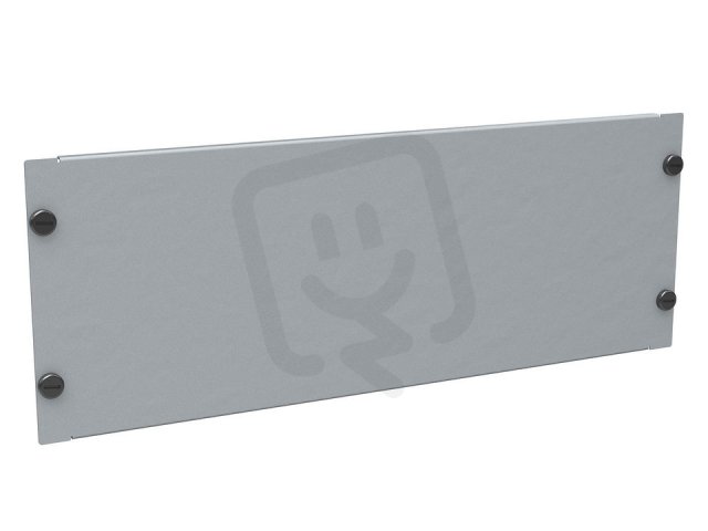 ZPR-04-G Záslepka plastový zámek 19" 4U RAL 7035, ZPR-04-G   SOLARIX 80192049