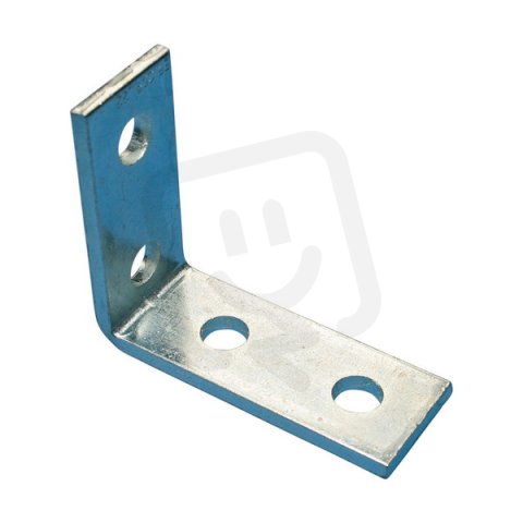 2 - 2, rohový držák, žárově pokovená ocel, 102 mm x 86 mm ERICO ZWA205 387650