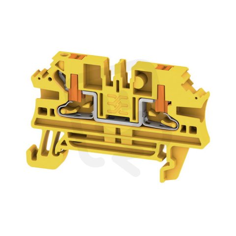 Svorka PUSH IN AL2C 2.5 YL WEIDMÜLLER 2847290000