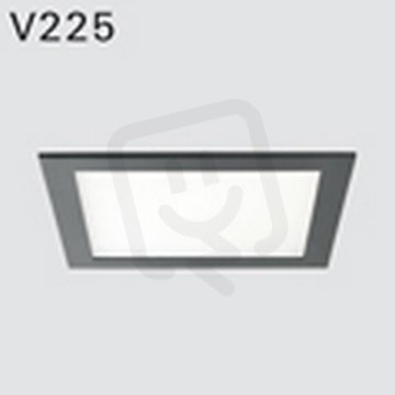 Vestavné svítidlo DEOS V225sLCI.114/A3 LED PANEL 4000K, akryl o