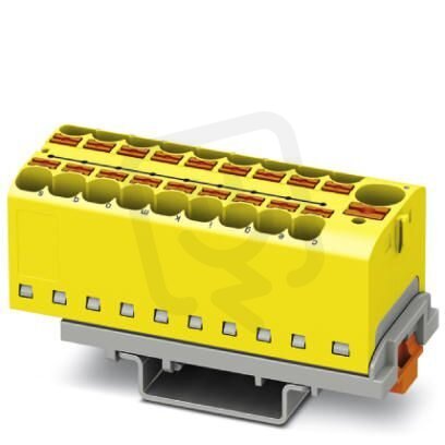 PTFIX 10/18X4-NS35 YE Blok rozvodek 3273642