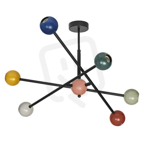 Závěsné svítidlo LEDVANCE Decor Bubble Pendant 6XE27 Multicolor