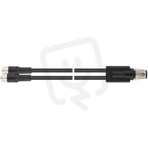 Konfekcionovaný kabel pro snímače/akční členy AB-C3-M12Y-0,6PUR-M8FS 22260515