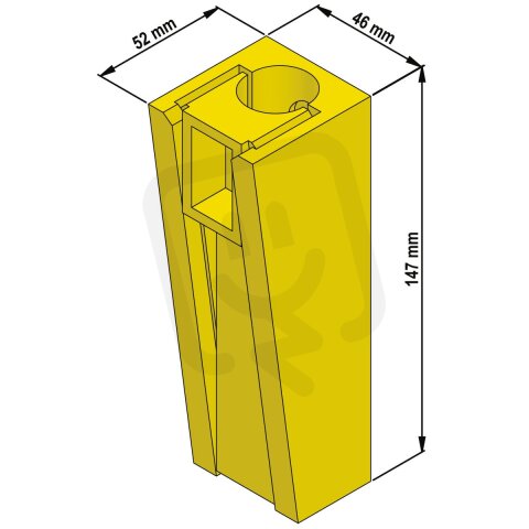 Kabelová klínová svorka ROUND CABLE WEDGE CLAMPS RKK 02 LAPP 52026024