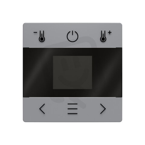 ABB ZONI Kryt pro termostat prostorový s Bluetooth, šedá 2CHT910400A4241