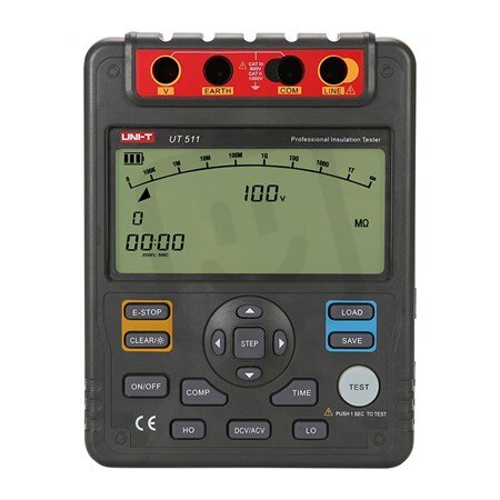 Tester izolačního odporu UNI-T UT511 1kV