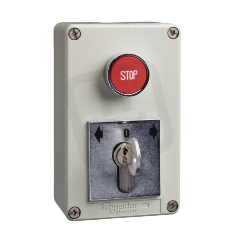 Skříň kovová, Šedá, M25 6 otvorů, 22MM 80X175X51,5 UL CSA    SCHNEIDER XAPD3206