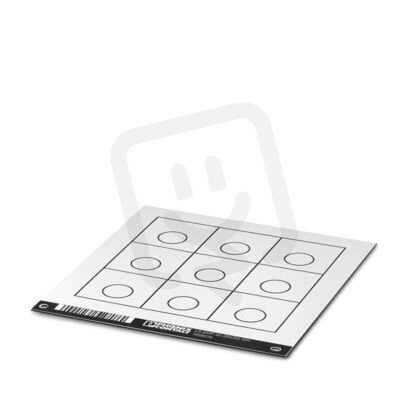 Popisky přístrojů LS-EMP 22 (50X50) WH PHOENIX CONTACT 1558018