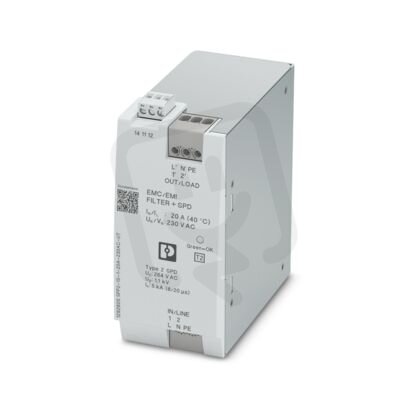 EMC filtr přístroj přepěťové ochrany SFP2-1S-1-20A-230AC-UT 1292605