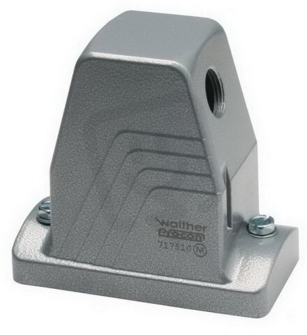 Pouzdro B 10 v: 100mm se šroubovým zajištěním, 1xM20 boční WALTHER 717510OVEM