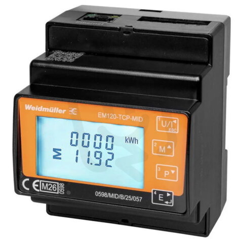 Elektroměr EM120-TCP-MID WEIDMÜLLER 3141000000