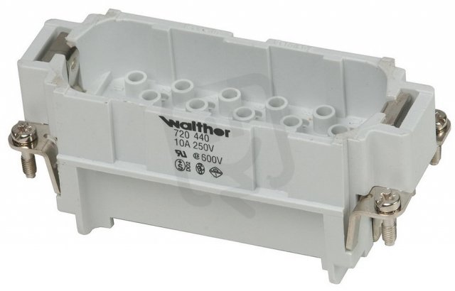 Walther 720440 D 40 Vložka konektoru pro lisovací kolíčky
