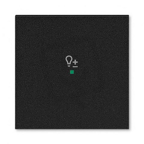 ABB Levit M Kryt 1násobný symbol stmívání onyx 6220H-A01004 63