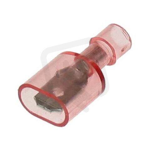 Kolík plochý celoizolovaný, 0,5-1,5mm2/6,3x0,8mm PC (RF-M608P/PC) KPC 1,5-68/PC