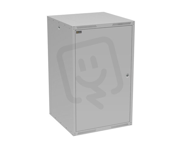 Nástěnný nýtovaný rozvaděč GrandN DUO 20U s plechovými dveřmi,hl.600mm 83000990