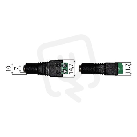 Power konektor - zásuvka MCLED ML-112.015.21.0