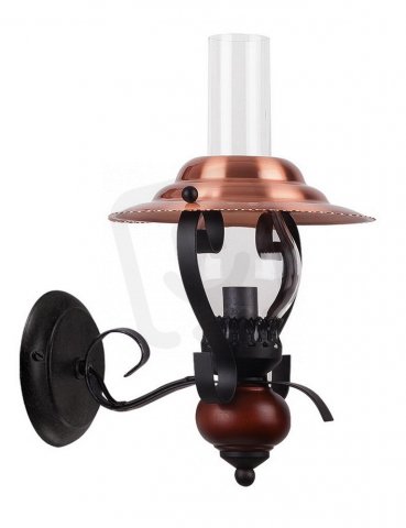 Enna E14 1x 40W IP20 černá RABALUX 7868