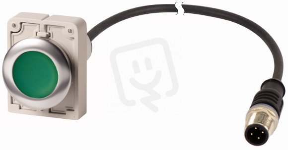 Eaton C30C-FDR-G-K10-P5 Kompaktní tlačítko, aretace, zelená, 1Z