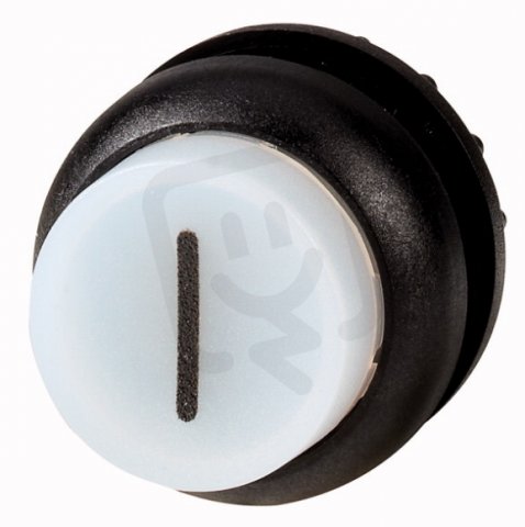 Eaton M22S-DRLH-W-X1 Prosvětlená ovládací hlavice, zvýšené, aretace,černý,I bílá