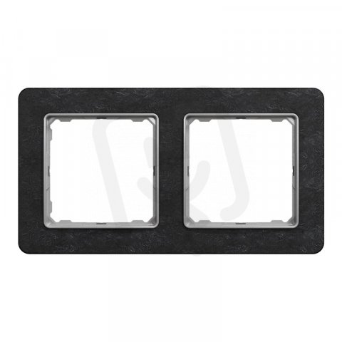 Sedna D/E Rámeček dvojnásobný, Břidlice SCHNEIDER SDD391802