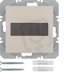 KNX RF tlačítko 1-násobné solární ploché, quicklink, S.1, krémová lesk 85655182