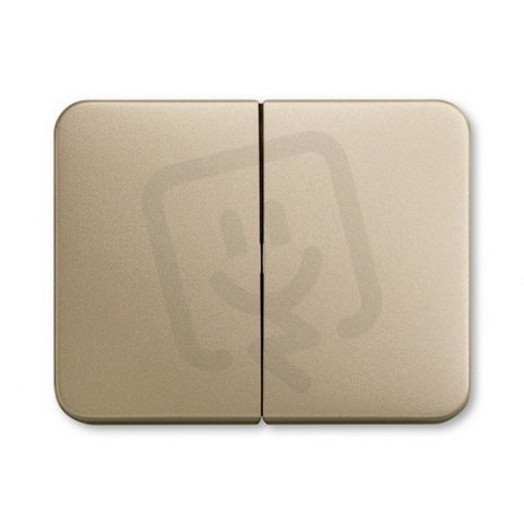 ABB Alpha Exclusive 3558B-A652260 Kryt spínače dělený