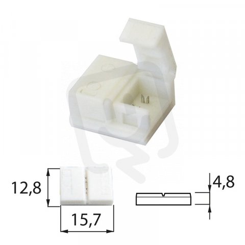 Spojka LED pásků o šíři 8 mm MCLED ML-112.001.90.0