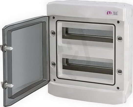 Nástěnná rozvodnice ECH-24PT 24M (2x12) IP65 ETI 001101063