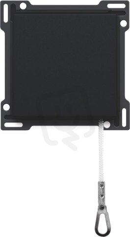 Středový kryt se šňůrovým mechanismem-BLACK COATED NIKO 161-63606