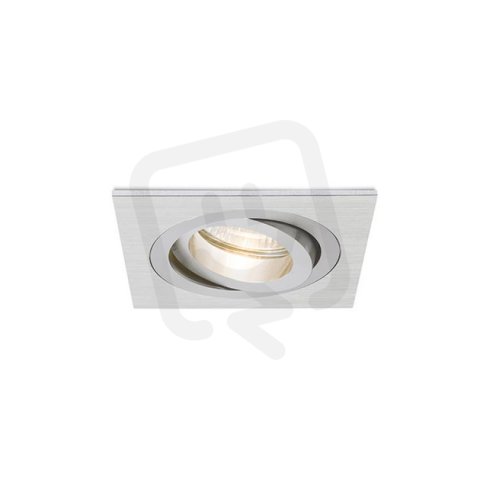 PASADENA GU10 SQ I zápustná česaný hliník 230V GU10 50W RENDL R12709