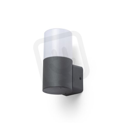 BONNIE nástěnná antracitová opálový PP 230V E27 28W IP44 RENDL R13635