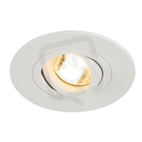 Downlight NEW TRIA XL ROUND GU10 bílé matné 50 W SLV 113441