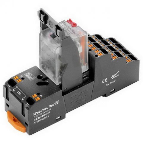 Reléový modul DRMKITP 24VAC 4CO LD/PB WEIDMÜLLER 2576100000