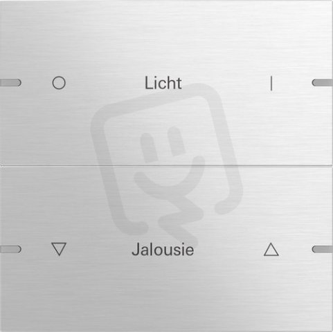 KKolébka 2x pro tlačítkový sensor 4 TS4 hliník GIRA 503217