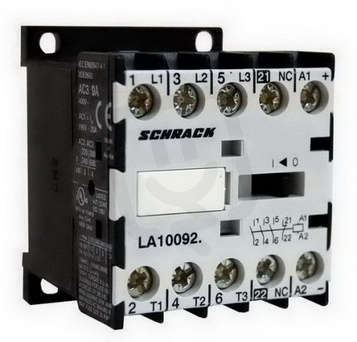 Stykač K1-09D01/24VDC,3Z+1R SCHRACK LA100925--