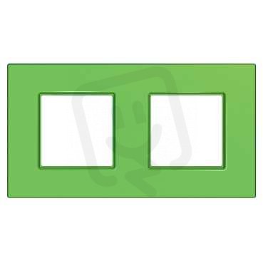 Unica Quadro Krycí rámeček dvojnásobný, Bio SCHNEIDER MGU4.704.28