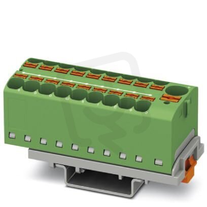 PTFIX 10/18X4-NS35 GN Blok rozvodek 3273644