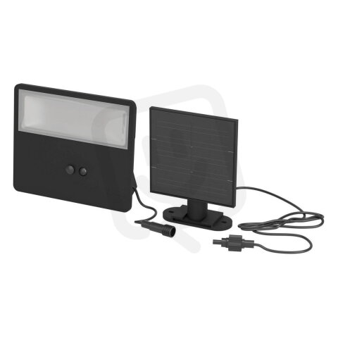 Nástěnné svítidlo PANETTIERI SOLAR-LED M.SENSOR černá/bílá EGLO 901086