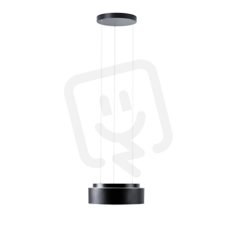 Závěsné LED svítidlo se skleněným stínidlem ERIS LEC2 18W IP40 DALI 3K černá
