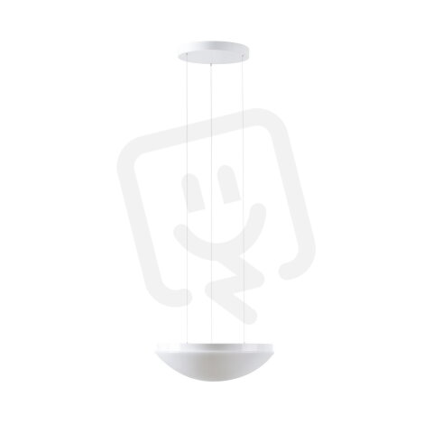 Závěsné LED svítidlo s plastovým stínidlem TITAN LE2 24W IP40 DALI 3K bílá