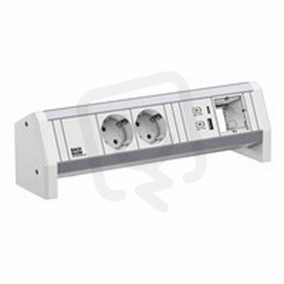 DESK 2xCEE7/3 1xUSB A/C 22W