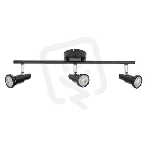 LED SPOT 3X3.4W 927 GU10 BK        LEDV