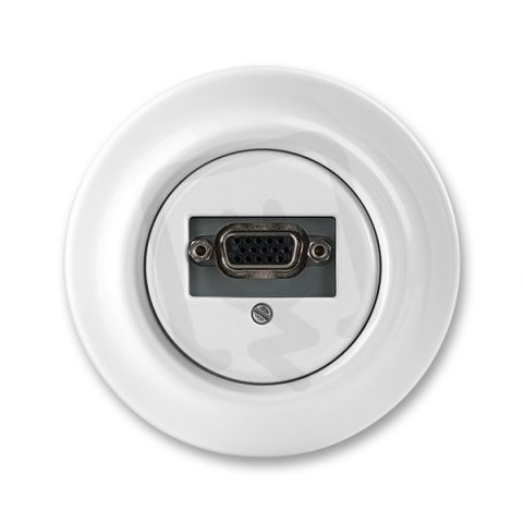 ABB Decento Zásuvka komunikační VGA bílá 5014K-C00426