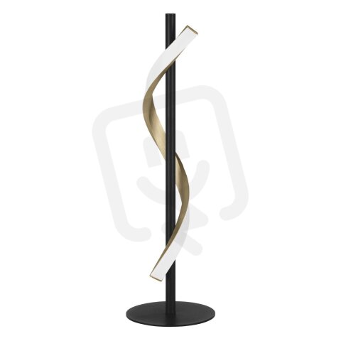 Stolní svítidlo CONAPRATO LED-CCT 8,8W IP20 černá/matná mosaz EGLO 902137