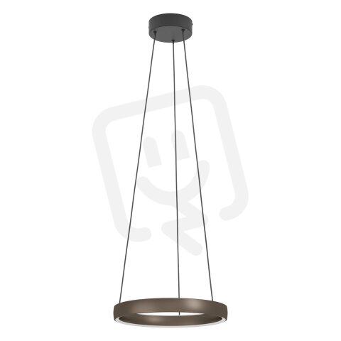 Závěsné svítidlo TRABUCO LED-CCT d800 38W IP20 černá/bronz EGLO 390449