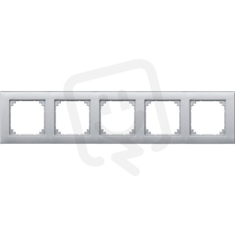 Rámeček M-Plan 5násobný Aluminium SCHNEIDER 486560