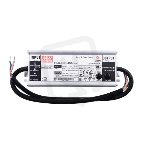 Napájecí zdroj pro LED 40W 36V 1120mA MEAN WELL HLG-40H-36A