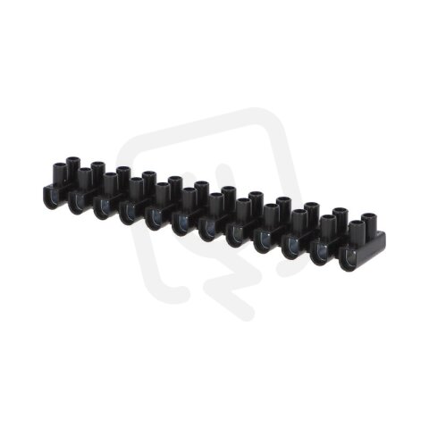 Instalační svorkovnice PA4U, 12x2,5÷10mm2, T85, PP, černá ELEMAN 1101050