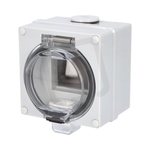 TITAN IP66 Pouzdro s otvorem pro modul 45x45mm FAMATEL 79000-01